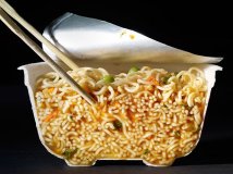 日常食品的半切面