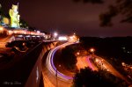 2012/04/01烘爐地夜景+車軌