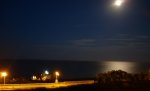 東海岸夜景 超級月亮~^^~