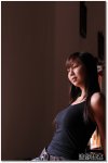 她是model