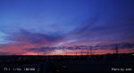早起遇見火燒雲