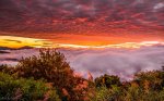 夕燒雲彩