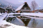 【入住合掌造＊拍攝冬雪點燈日】靜靜的欣賞這場雪！