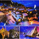 【入住合掌造＊拍攝冬雪燈祭】雪夜燈祭＊浴雪奮戰！